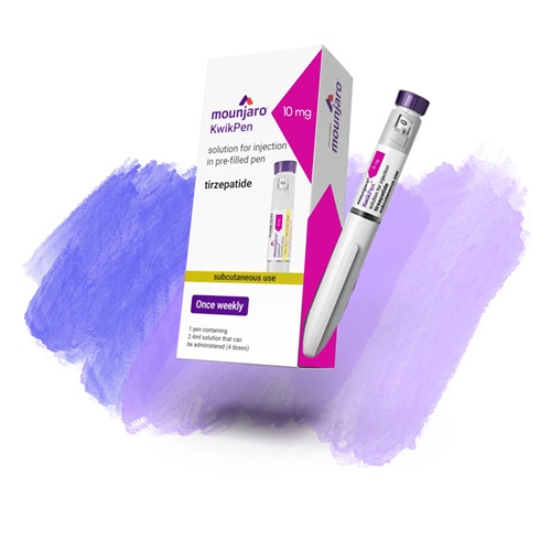 Mounjaro 10mg KwikPen Prefilled pen with outer carton