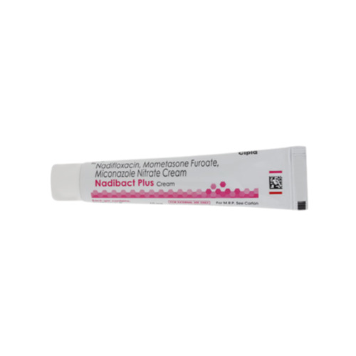 Nadibact Plus Cream 10gm tube close-up