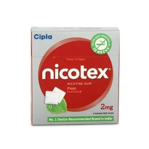 Nicotex 2mg - Paan Flavour
