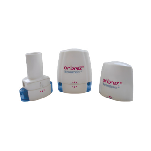 Indacaterol Onbrez 150 capsules with inhaler for COPD treatment