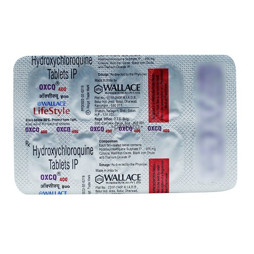 OXCQ 400 tablets blister strip close-up