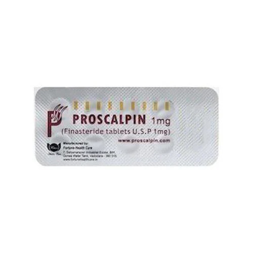 Proscalpin 1mg blister strip with tablets