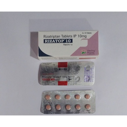 Rizatop 10 30 tablets box and blister pack rizatriptan migraine therapy online pharmacy