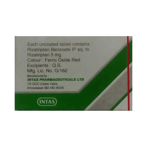 Rizatop 10 30 tablets box and blister pack rizatriptan migraine therapy online pharmacy