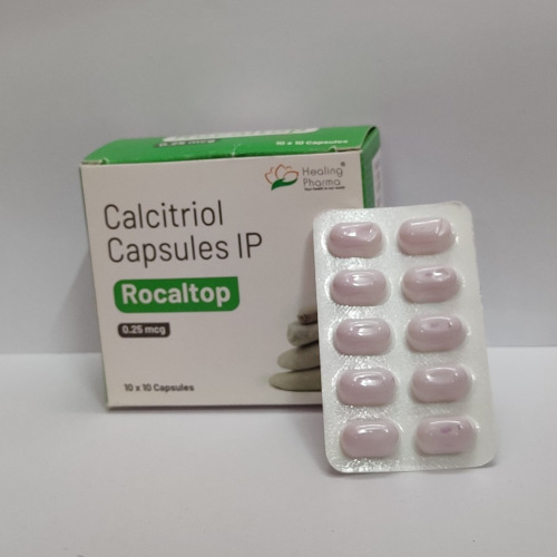 Rocaltop 0.25mcg blister strip with capsules