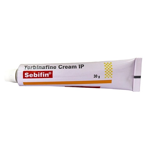 Sebifin Cream 30g tube close-up