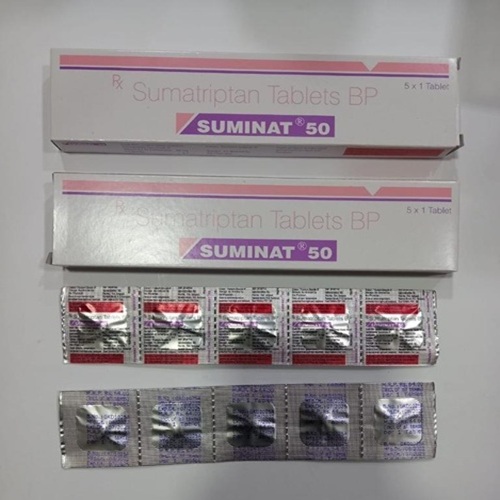 Suminat 50 5 Tablets box with outer carton