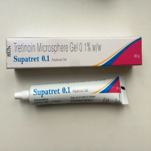 Supatret 0.1% Gel 20gm tube with outer carton