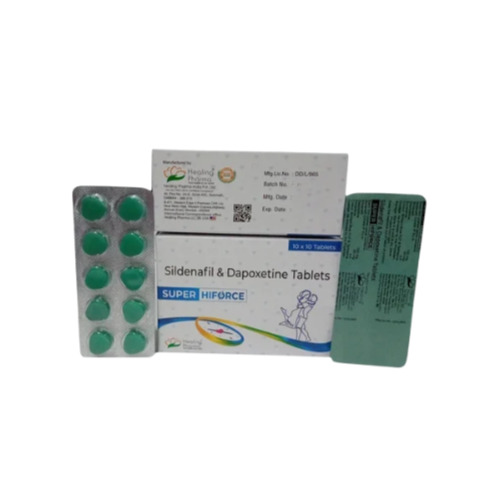 Super Hiforce blister strip with tablets