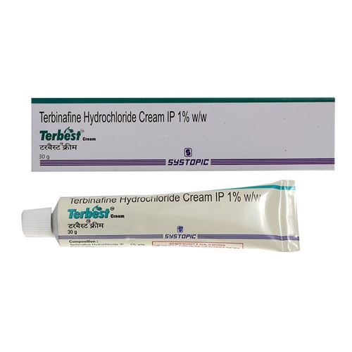 Terbest Cream 30g tube close-up