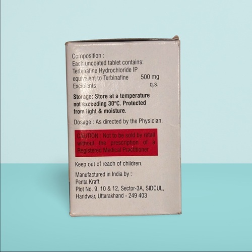 Terbinaforce 500 21 Tablets box with outer carton
