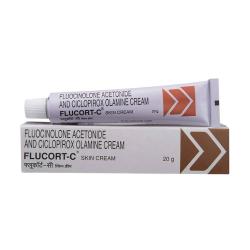 Flucort-C Skin Cream - 20gm