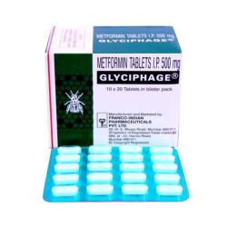 Glyciphage 500mg - 200 Tablets