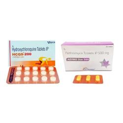 HCQS 200mg + Azymo Star 500mg