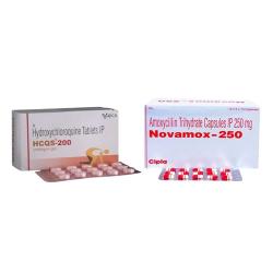 HCQS 200mg + Novamox 250mg