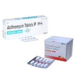 HCQS 400mg + Azee 250mg