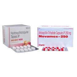 HCQS 400mg + Novamox 250mg