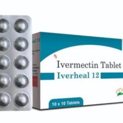 Iverheal 12mg - 100 Tablets