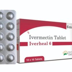 Iverheal 6mg - 100 Tablets