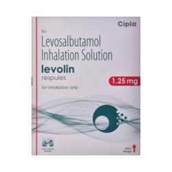 Levolin 1.25mg Respules - 5x2.5 ml