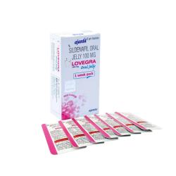 Lovegra Oral Jelly 100mg - 7 Sachets