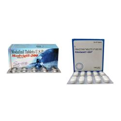 Modvigil 200 + Pirasmart 800