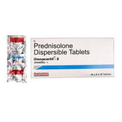 Omnacortil 5mg - 500 Tablets