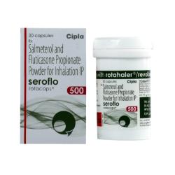 Seroflo 500 Rotacaps - 30 Capsules