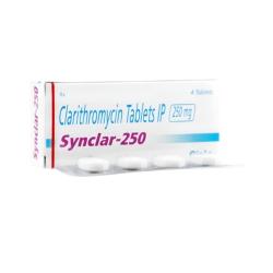Synclar 250 - 4 Tablets