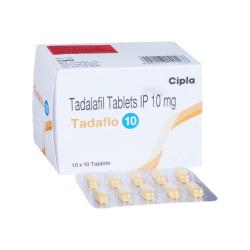 Tadaflo 10mg - 100 Tablets
