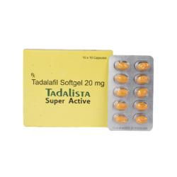 Tadalista Super Active 20 - 100 Capsules