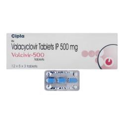 Valcivir 500 - 180 Tablets