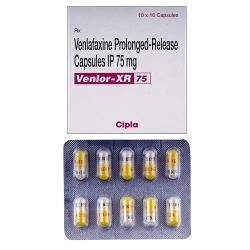 Venlor-XR 75 - 100 Capsules