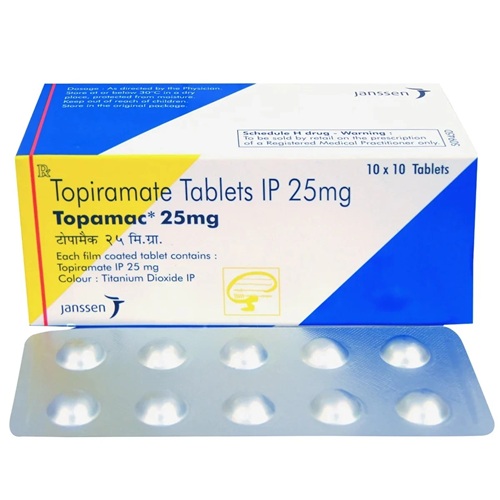 Topamac 25 - 100 Tablets