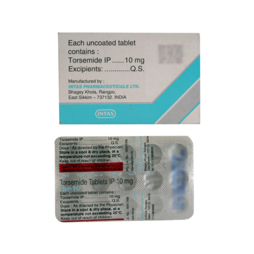 Tor 10 tablets blister strip back side close-up