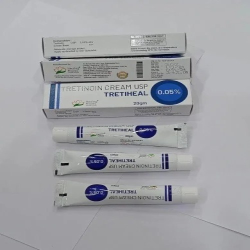 Tretiheal 0.05% Cream 20gm tube with outer carton