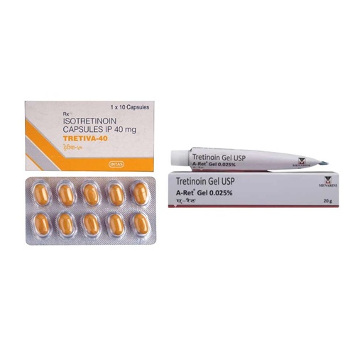 Tretiva 40mg + A-Ret 0.025% Gel