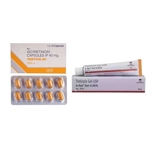 Tretiva 40mg + A-Ret 0.05% Gel