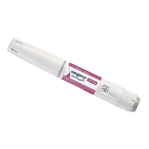 Wegovy 0.5mg FlexTouch Pen Prefilled injection pen close-up