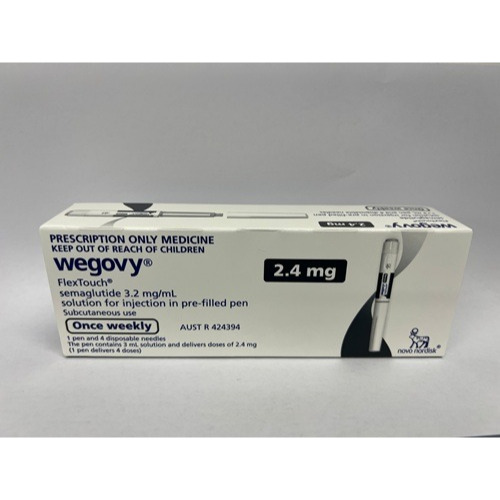 Wegovy 2.4mg FlexTouch Pen Prefilled pen with outer carton