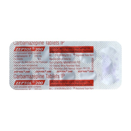 Zeptol 200 100 Tablets blister strip close-up