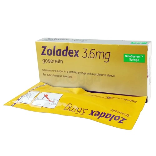 Zoladex 3.6 Injection prefilled syringe close-up
